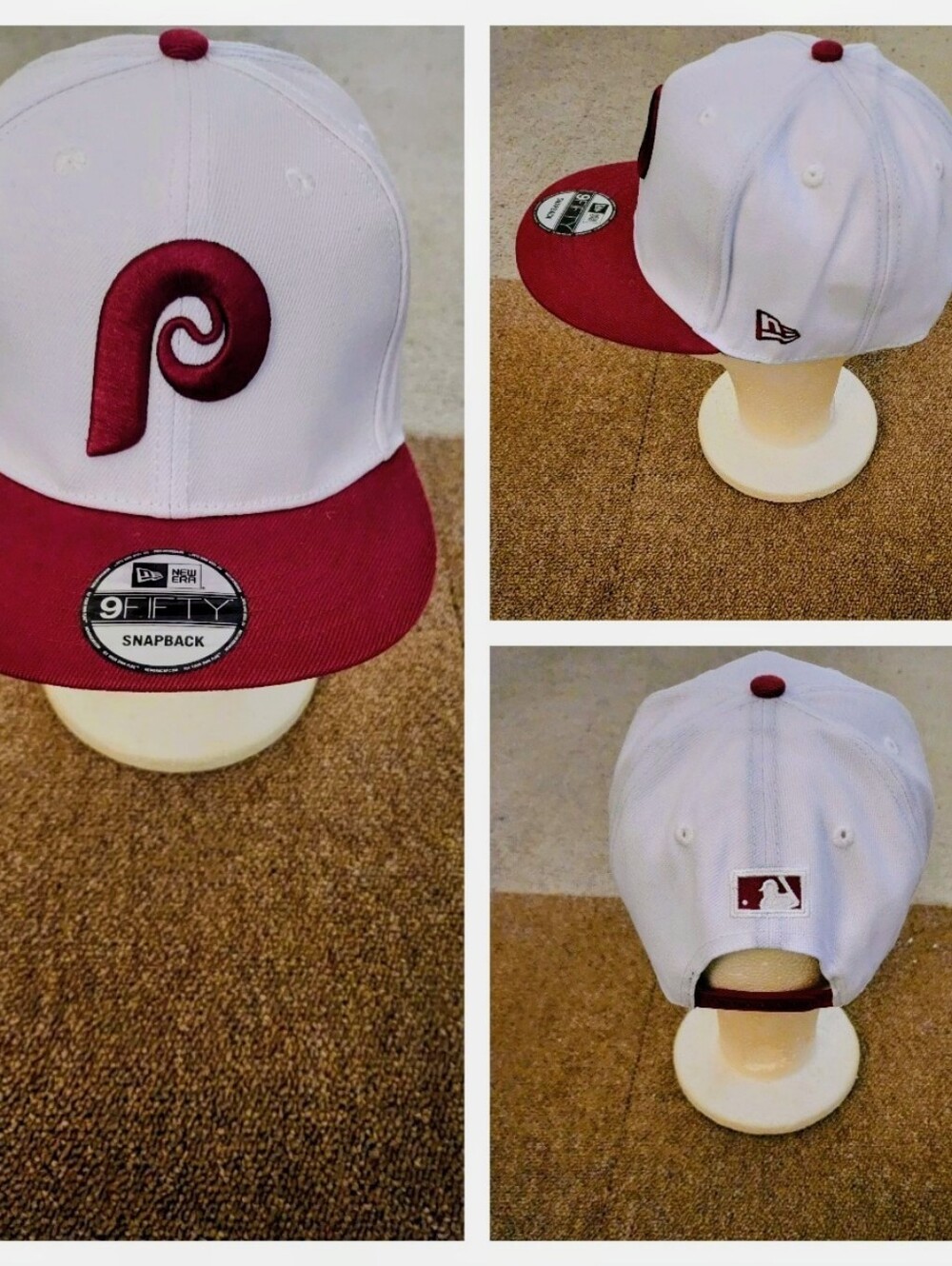 PHILADELPHIA PHILLIES MLB BASEBALL SNAPBACK HAT.